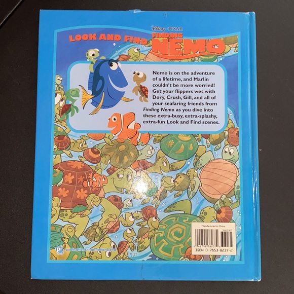 Disney Pixar Finding Nemo Look and Find Hardcover - Picture 4 of 7
